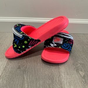 Nike Benassi JDI Fanny Pack Slides